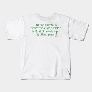 Gente Amable Kids T-Shirt